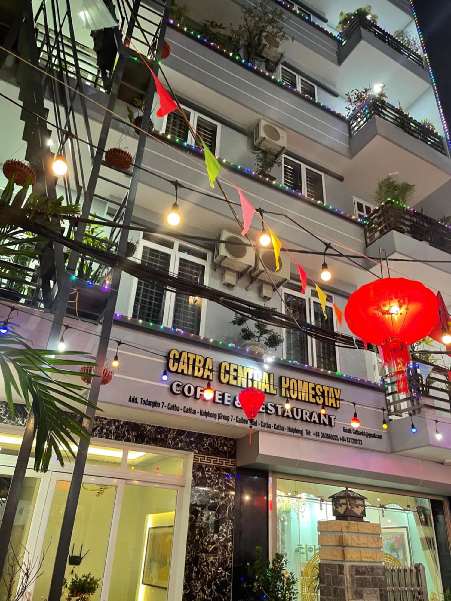 Cat Ba Central Homestay Dong Khe Sau ภายนอก รูปภาพ